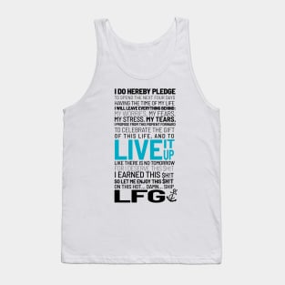 NKOTB Cruise Oath - Black Tank Top